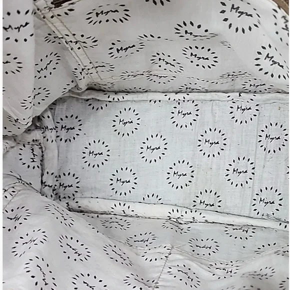 XL Genuine Leather Crossbody Myra Bag, Hair~On Cowhide on Both Sides, Fringe - Picture 3 of 3